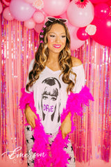 DPhiE Barbie Bid Day Slouchy Vneck