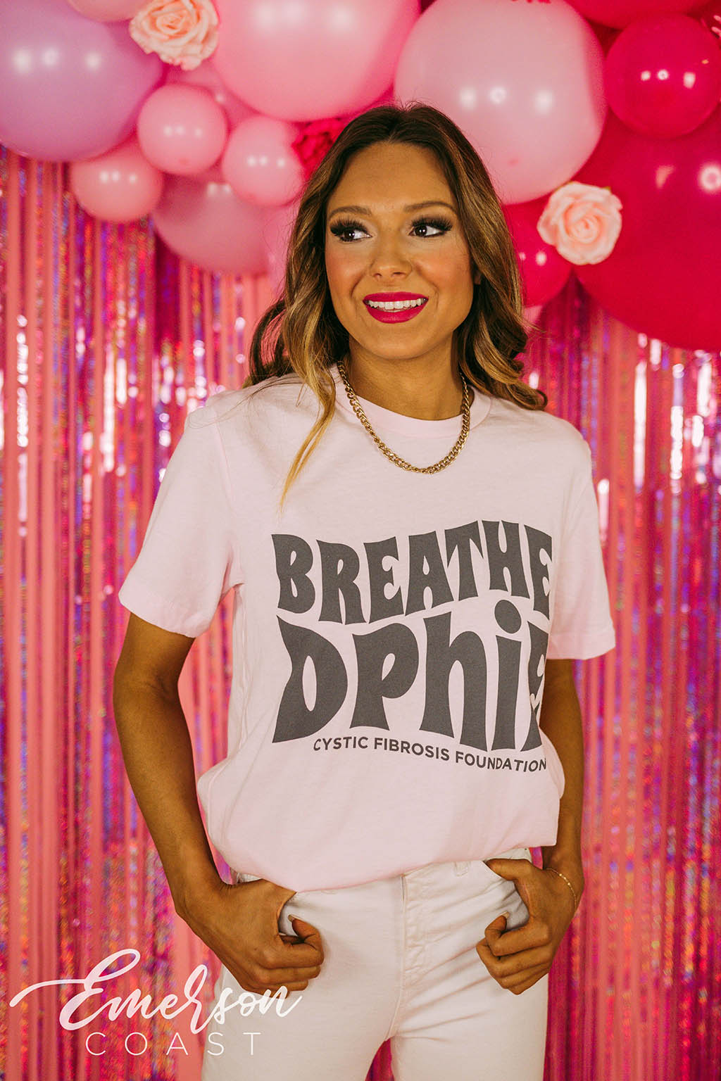 Breathe DPhiE Cystic Fibrosis Foundation Tee