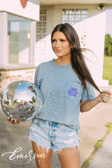 Delta Phi Epsilon Purple Passion Tee