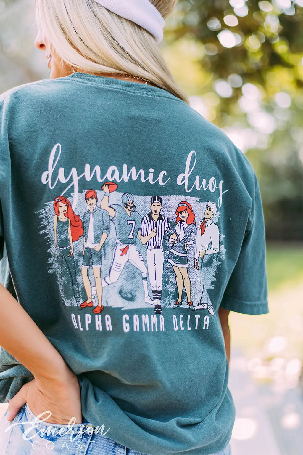 Alpha Gam Dynamic Duos Function Tee