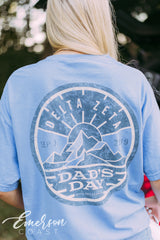 Delta Zeta Mountains Dads Day Tee