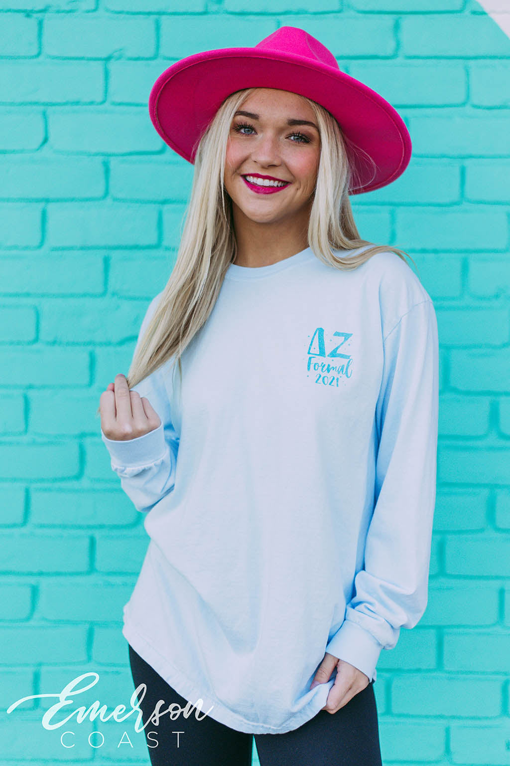 Delta Zeta Out Of This World Formal Long Sleeve