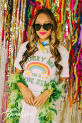Lucky Me Im A DZ Bid Day Tee