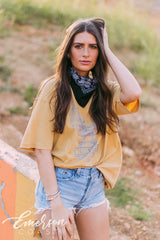 Delta Zeta Vintage Eagle Tee