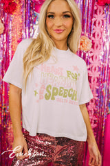 Delta Zeta Philanthropy Heart For Hearing And Speech Tee