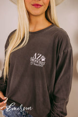 Delta Zeta Philanthropy Smooches and Pooches Long Sleeve Tee