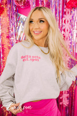 Delta Zeta PR Graphic Art Pullover