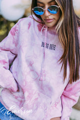 Delta Zeta Strawberry Tie Dye Hoodie