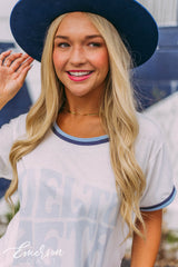 Delta Zeta Retro Ringer Tee