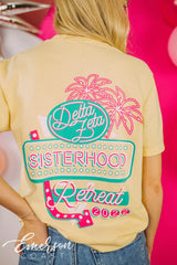 Delta Zeta Hollywood Sisterhood Retreat Tee