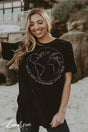 Delta Zeta Sisterhood Retreat Distressed Tee