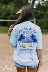 Delta Zeta Spikes for Tykes Philanthropy Tee