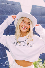 Delta Zeta Star Long Sleeve Tee