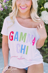 Gamma Chi Panhellenic Colorful Tee