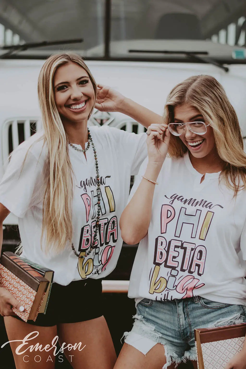 Gamma Phi Beta Big Little Notch Tee