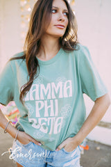 Gamma Phi Beta PR Floral Tee