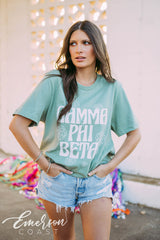 Gamma Phi Beta PR Floral Tee