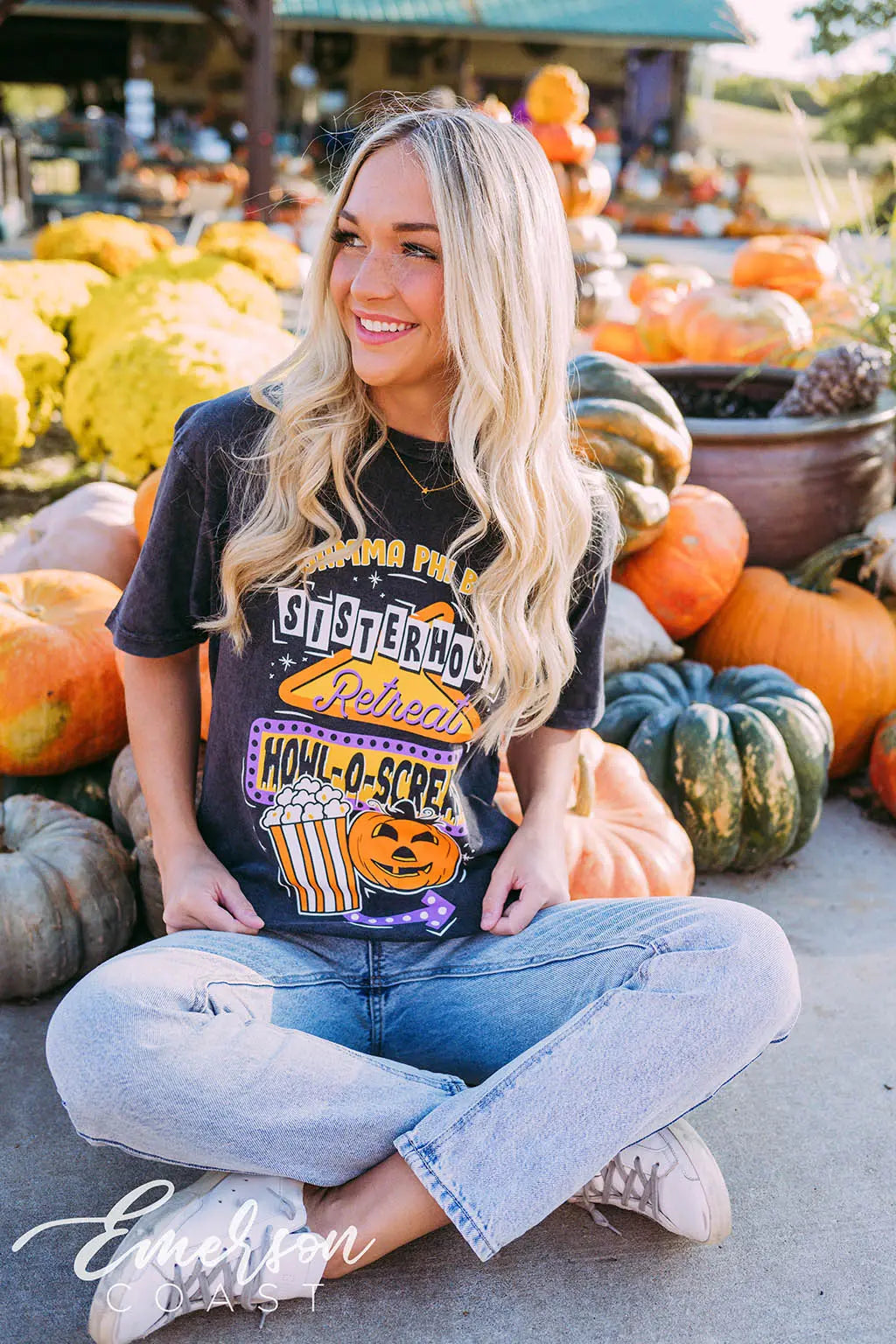 Gamma Phi Epsilon Sisterhood Howl-O-Scream Tee