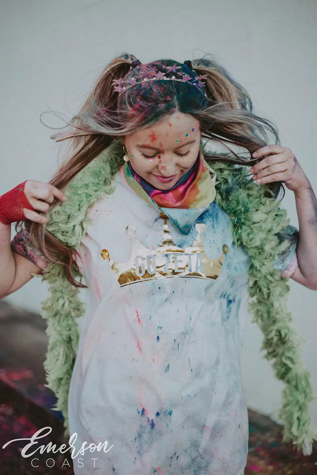 ZTA Color Run Bid Day Tee