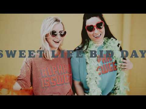 AOII Sweet Life Bid Day Tee