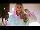 ZTA Pastel Tie Dye Corduroy Hoodie