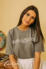 Kappa Alpha Theta Classic Gray Tee