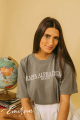 Kappa Alpha Theta Classic Gray Tee