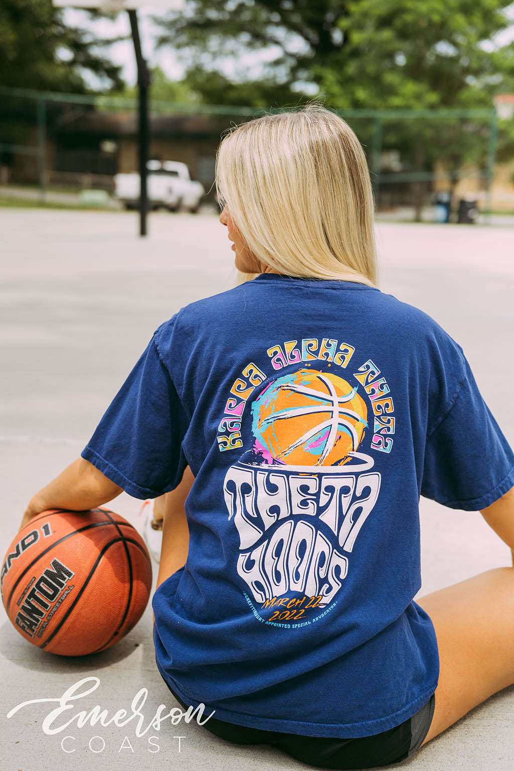 Sorority Philanthropy Custom Sorority T-shirt Designs - Emerson Coast  Tagged basketball