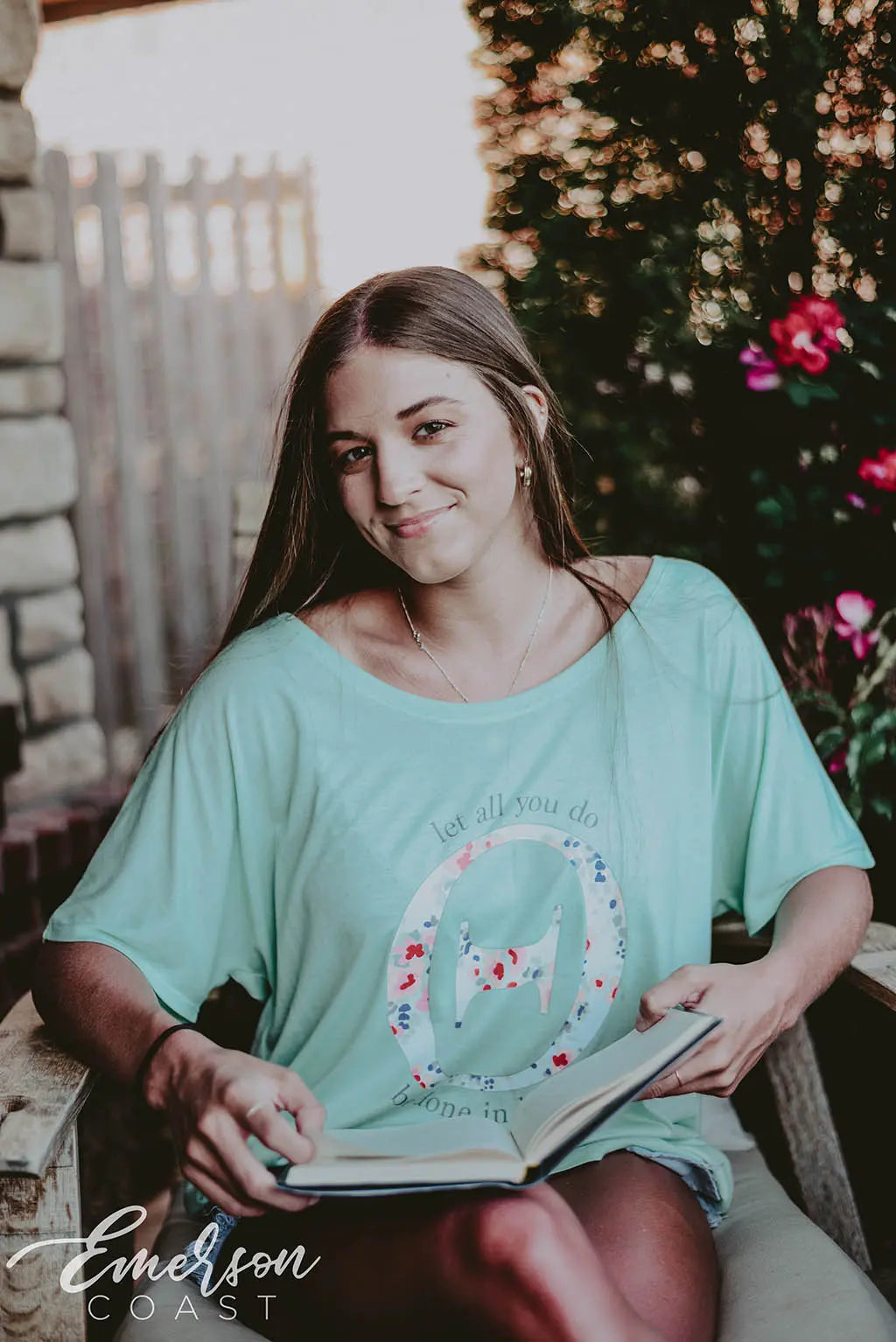 Kappa Alpha Theta Quote PR Slouchy T-shirt