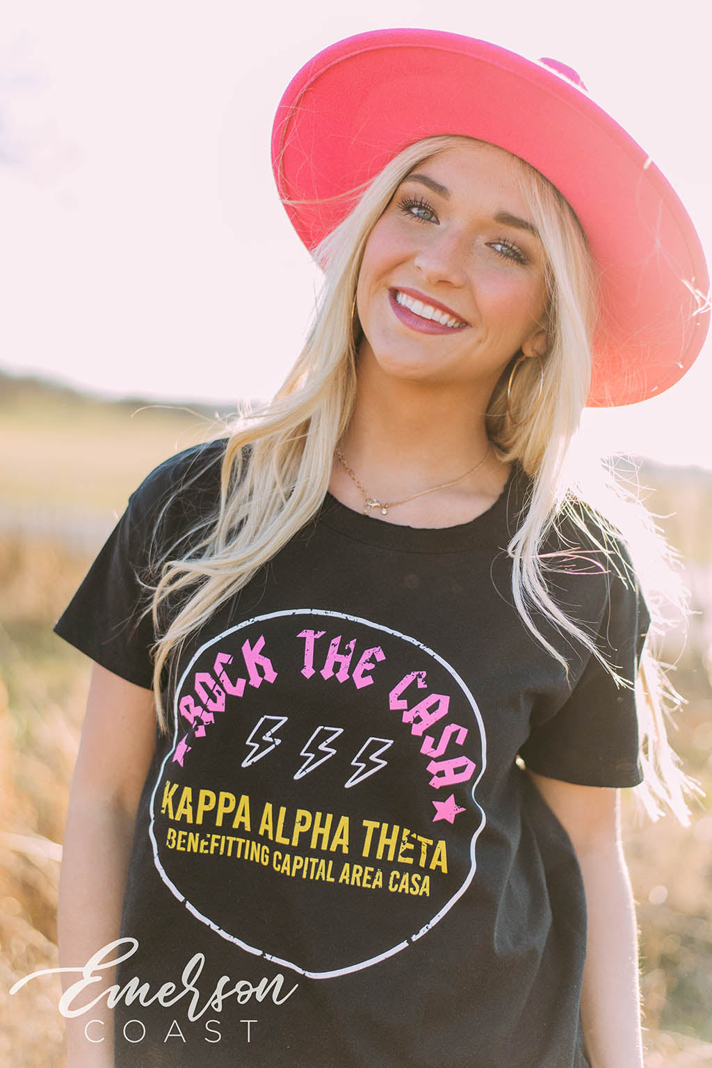 Theta Rock The Casa Philanthropy Tee