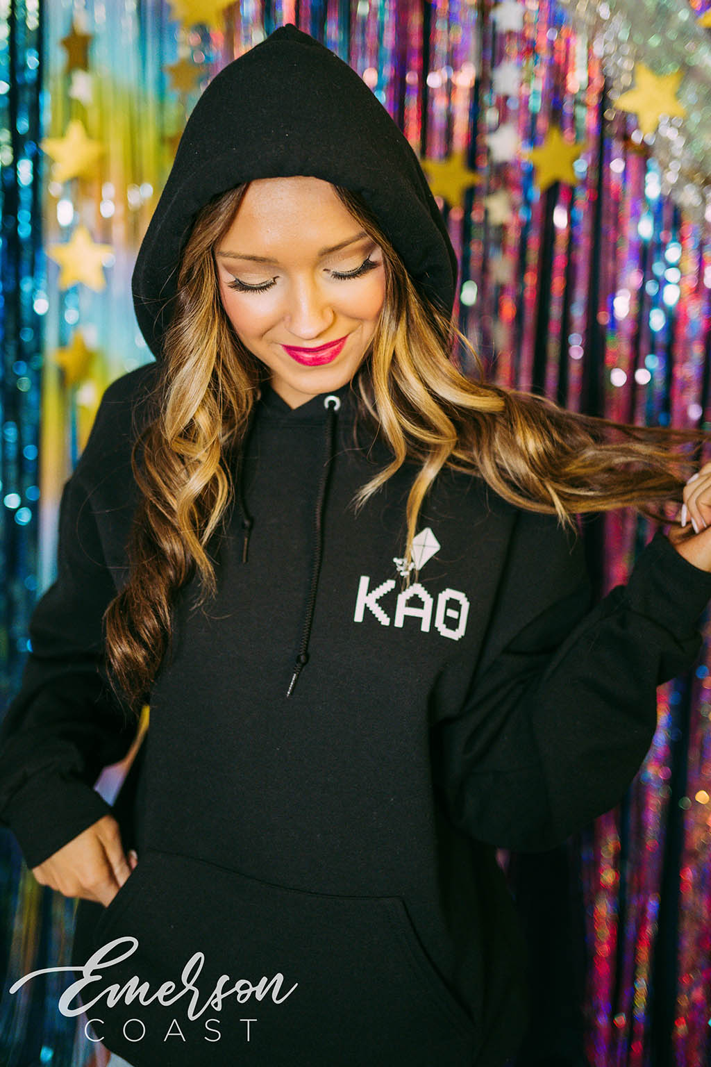 Kappa Alpha Theta Boarding Pass PR Hoodie