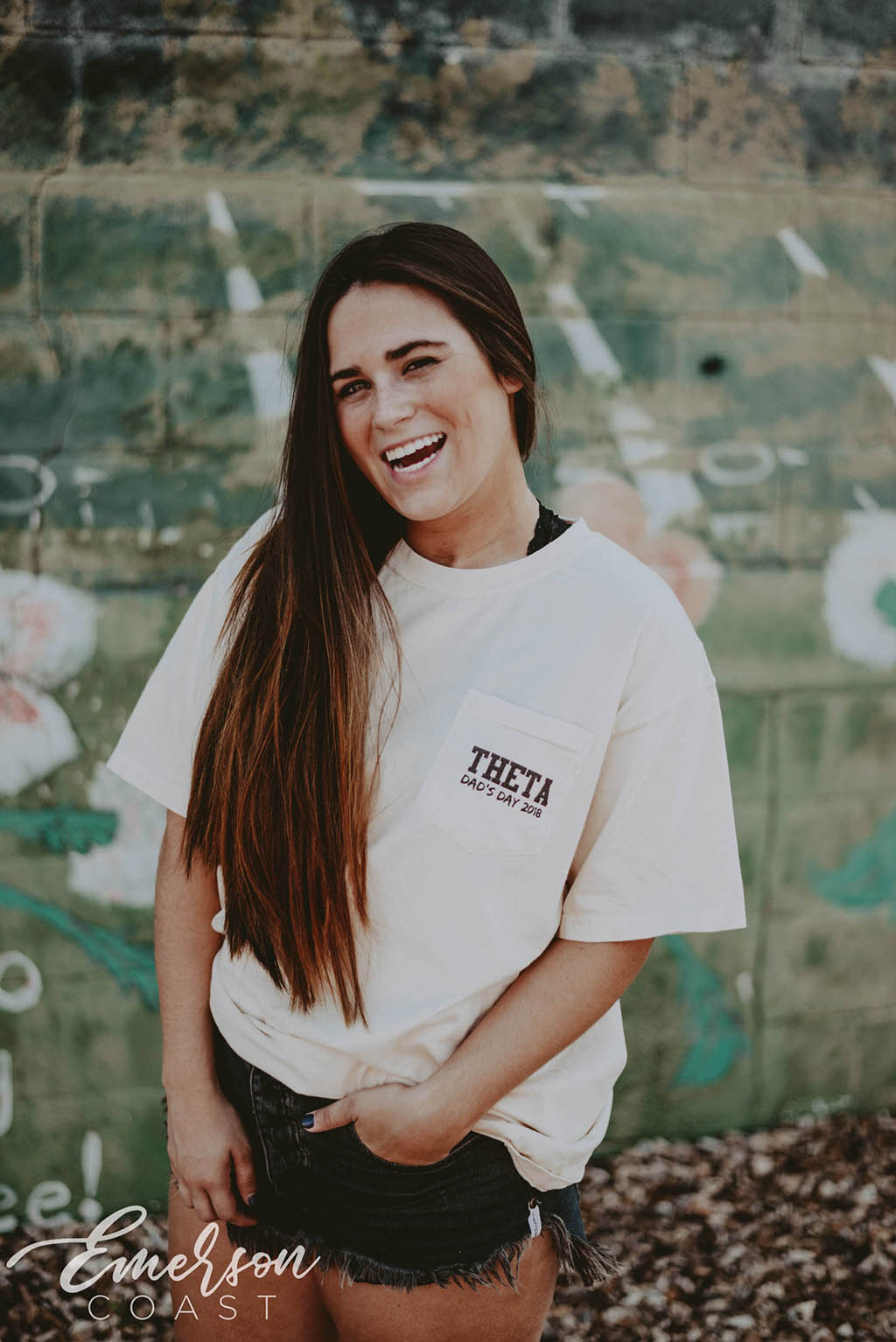 Kappa Alpha Theta Football Dad's Day Tee