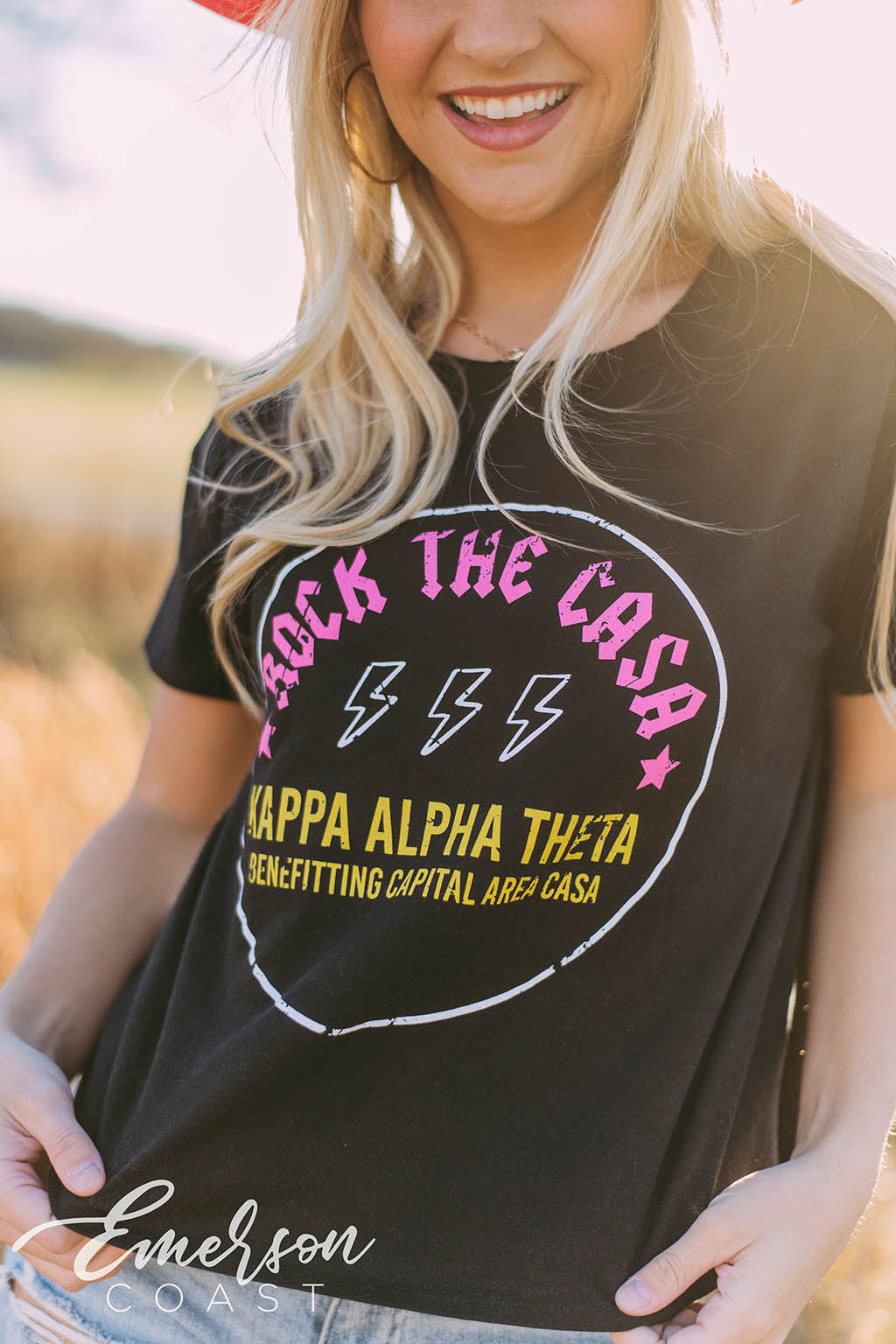 Theta Rock The Casa Philanthropy Tee
