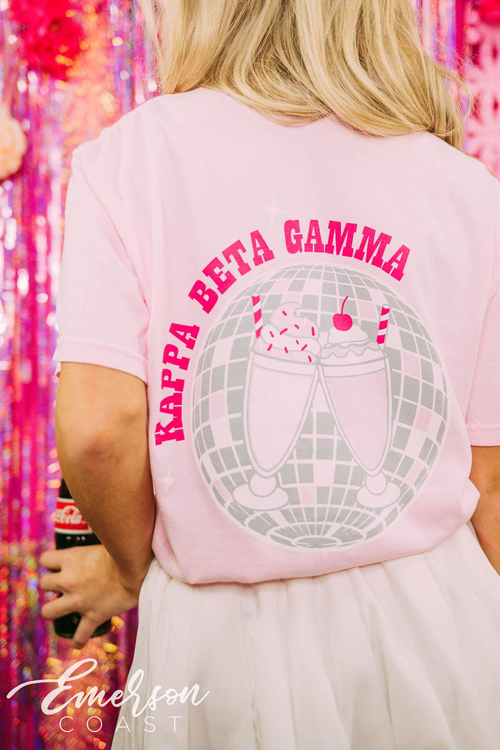 Kappa Beta Gamma Bid Day Disco Diner Tee