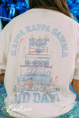 Kappa Kappa Gamma Bid Day Birthday Party Tee
