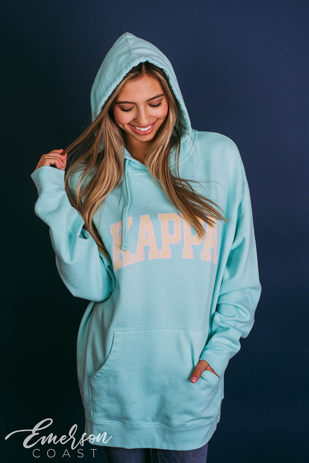 Kappa Teal Classic PR Hoodie
