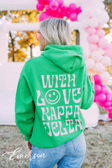 Kappa Delta PR With Love Smiley Face Hoodie
