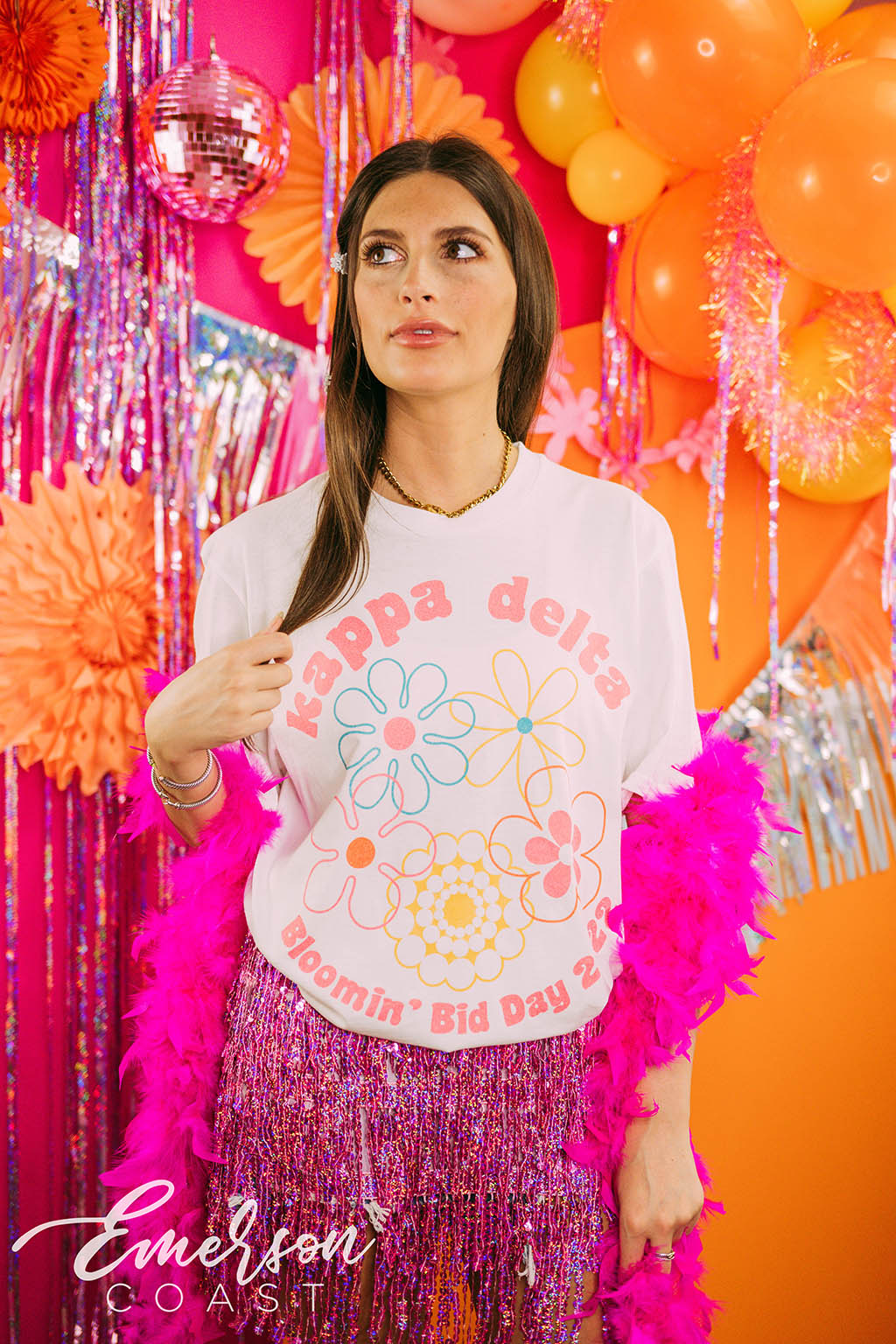 Kappa Delta Bid Day Bloomin' Flowers Tee