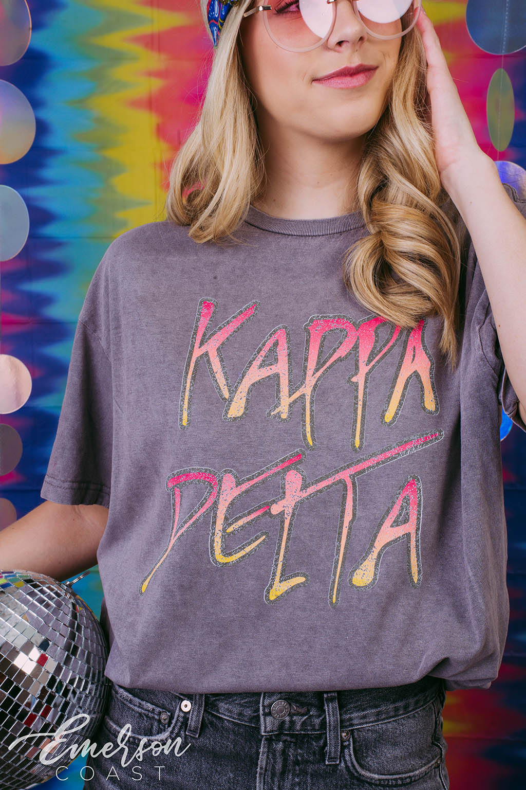 Kappa Delta Graffiti Bid Day T-Shirt