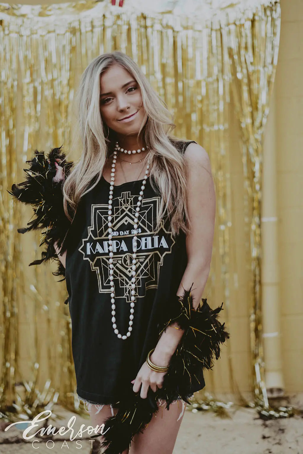 Kappa Delta Gatsby Bid Day Tank