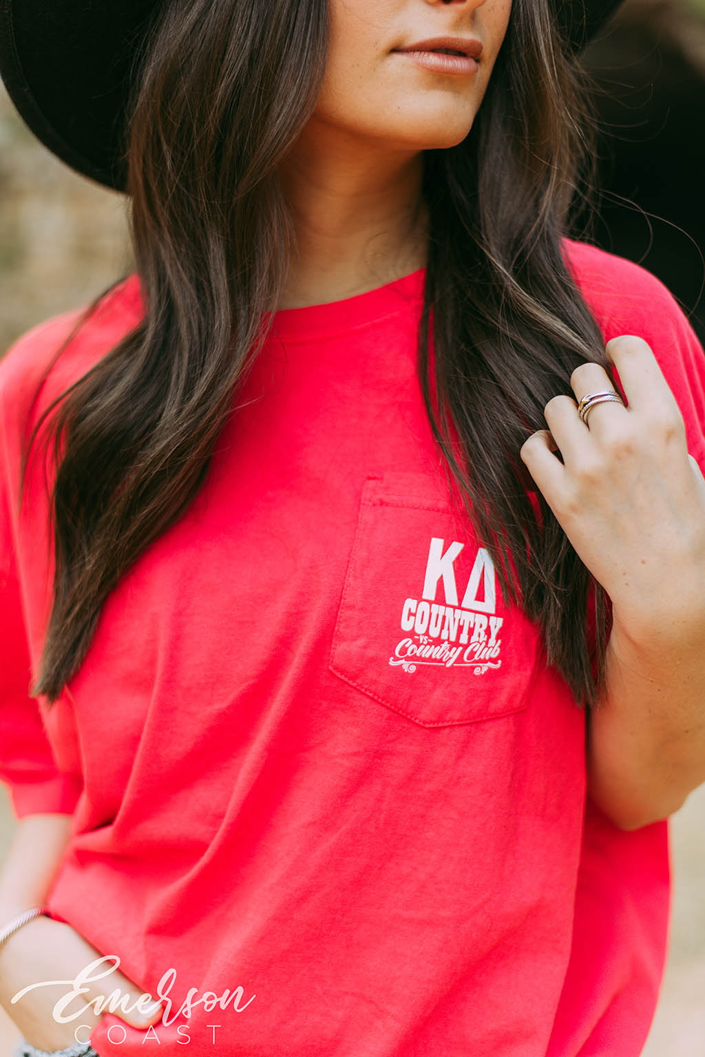 Kappa Delta Country vs. Country Club Function Tee