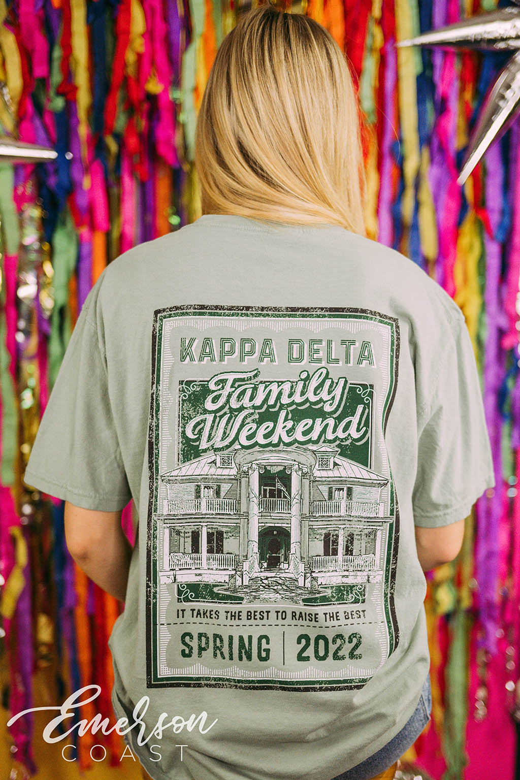 Kappa Delta Family Weekend Green Tee