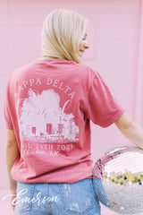 Kappa Delta Charlotte, NC Skyline Formal Tee