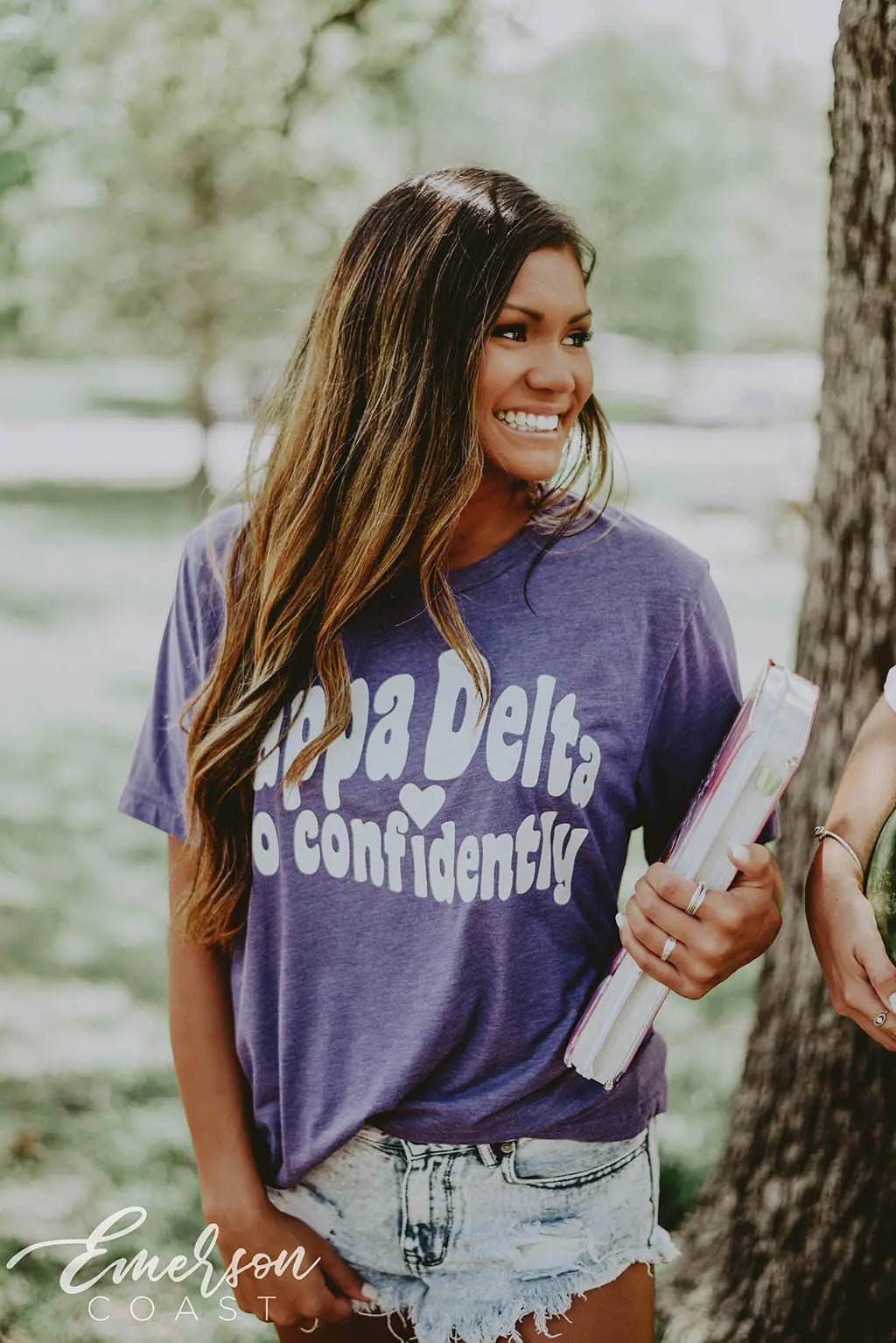 Kappa Delta Go Confidently Tee