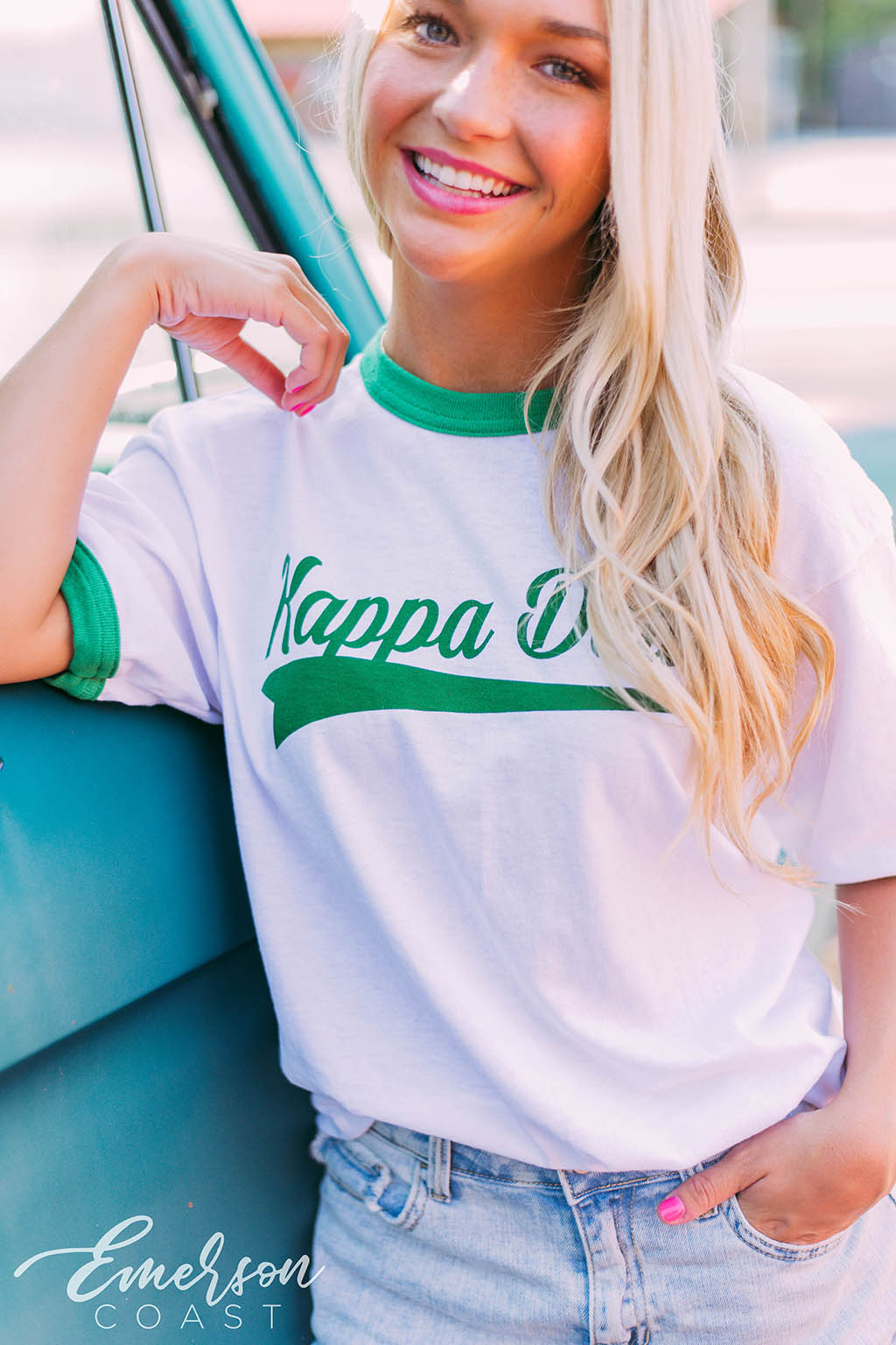 Kappa Delta Vintage Ringer Tee
