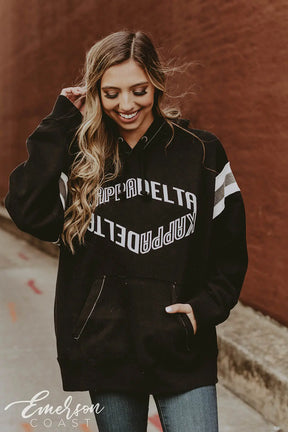 Kappa Delta Striped Hoodie