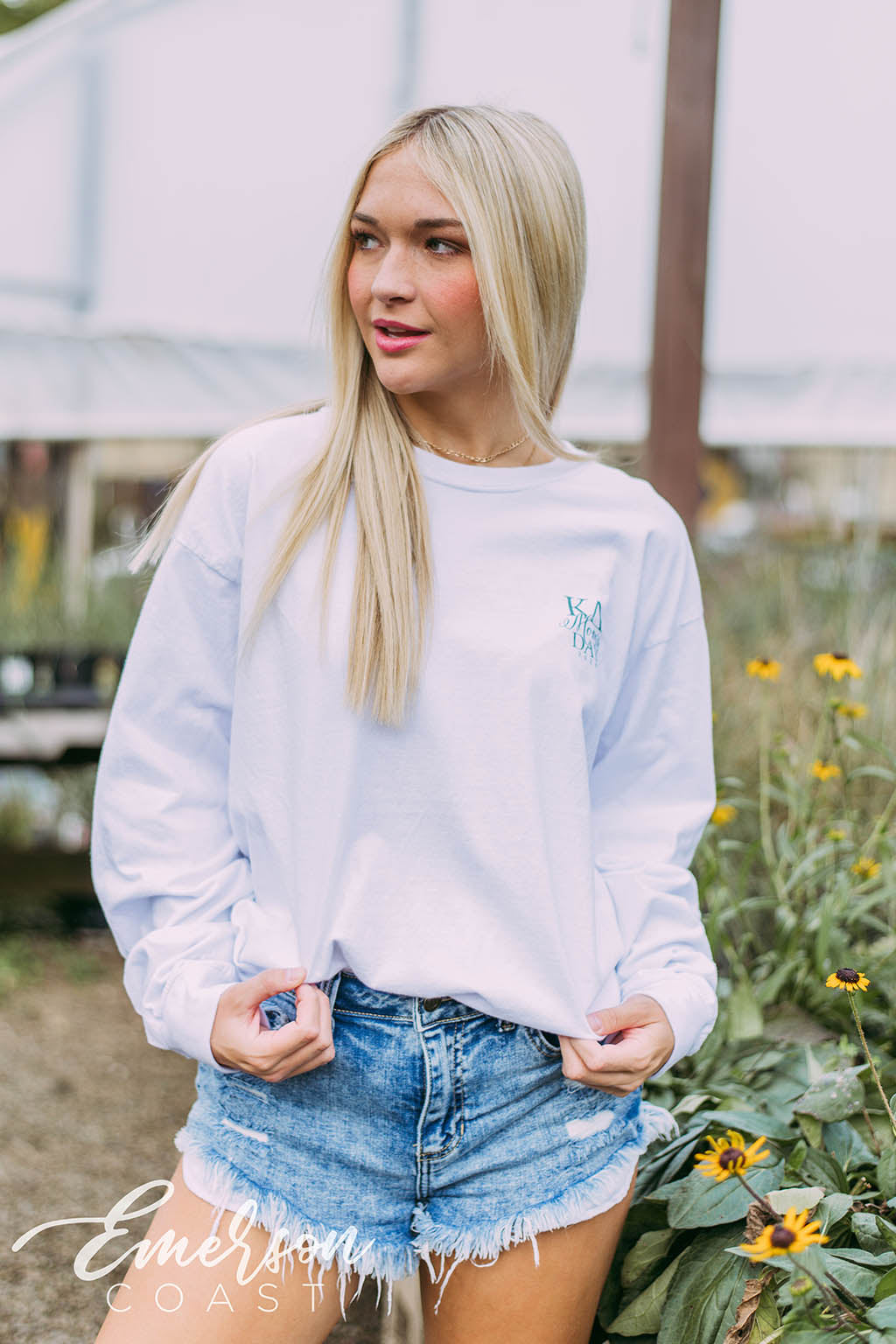 Kappa Delta Watercolor Moms Day Long Sleeve Tee