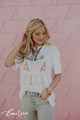 Kappa Delta Simple V-neck Tee