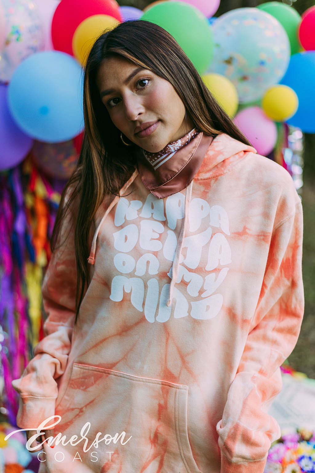 Kappa Delta On My Mind Just Peachy Hoodie