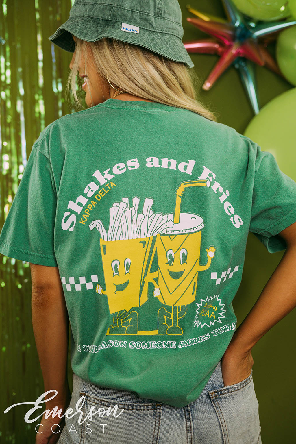 Kappa Delta Philanthropy Shakes and Fries Tee